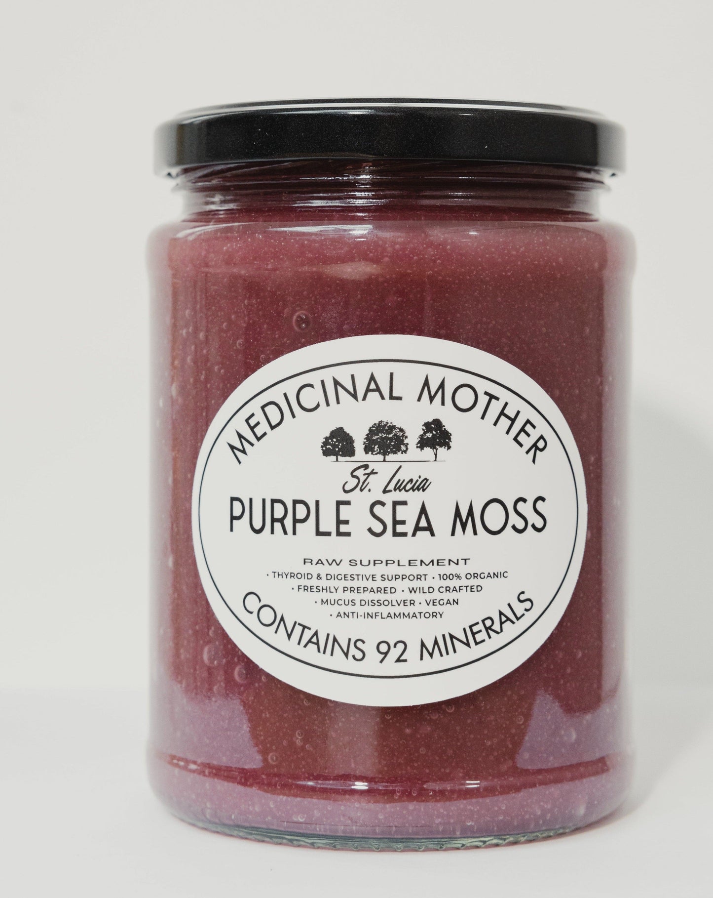 Purple sea moss gel